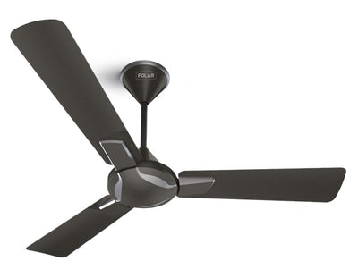 POLAR EFISAVY High Air Delivery Ceiling Fan - Titanium Grey | With Powerful 100% Copper Motor, Wider Blades and Anti-Dust Coating | Sleek & Modern Style Ceiling Fan For Home, Bedroom & Living Room