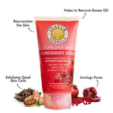 Buy 2 Get 1 Free INATUR Face Scrub - Pomegranate, For Oily, Normal & Combination Skin, Free from Paraben & Sulphate, 150 g