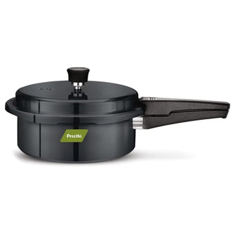 Preethi  Hard Anodised Pressure Cooker with Spill Splash Shield 2L Outer Lid Induction Bottom Pressure Cooker