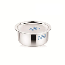 UCOOK Stainless Steel Triply Tope with Lid, 240mm, Steel Grey