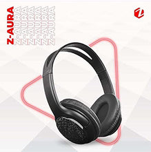 Zebster Z-Aura Wireless Headphone with MIC, BT-4.1, AUX Function, Adjustable Headband