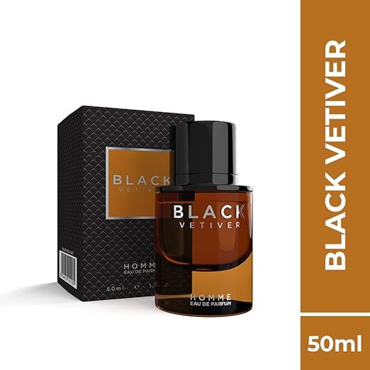 ColorBar Homme Eau De Perfume Black Vetiver, Long-Lasting Fragrance, For  Men,