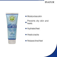 Buy 2 Get 1 Free INATUR Foot Cream with almond & olive oil, revitalise &soothes cracked feet for rough &dry skin - 100 gm