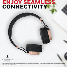 Honeywell Suono P10 Bluetooth V5.0 Wireless Over Ear Headphone with mic- Rose Gold