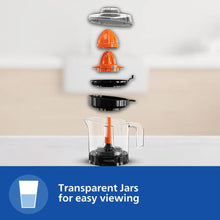 Philips Citrus Press Juicer 25Watt 0.5 Ltr Transparent & Black - HR2788/00