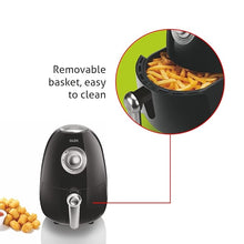 Glen Electric Air Fryer 2 Litres, 800W, Preset Temperature Ccontrol -Black & Silver (3045)