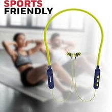 Honeywell Moxie V20 Bluetooth V5.0 in Ear Wireless Neckband with mic - Yellow