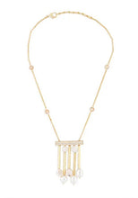 Indya White Fresh Water Pearl Necklace