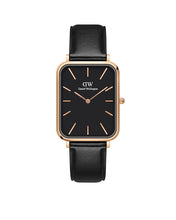 Daniel Wellington Quadro Women Black Rectangle Dial Analog Watch - DW00100449