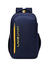 Lavie Sport Maverick 35L Casual Backpack | Fits Upto 15 Inch Laptop Backpack | Laptop Compatiable | Rain cover | For Men & Women