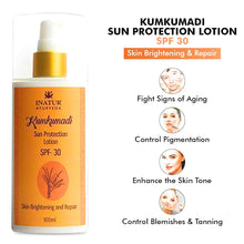 Buy 2 Get 1 Free INATUR Sunscreen - SPF 30 PA++ Kumkumadi Sun Protection Lotion - SPF 30 PA++  (100 ml)