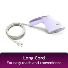 Philips Handheld Garment Steamer for Clothes - Vertical & Horizontal Steaming, 1200 Watt, up to 22g/min steam, Kills 99.9%* Bacteria, GC360/30