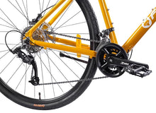 Firefox Volante D 700C T Hybrid Cycle/City Bike (18 Gear, Yellow)