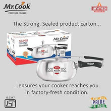 Mr.Cook Super Shine Aluminium Pressure Cooker 3 Ltr