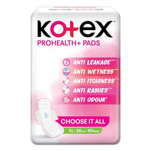 Kotex Prohealth+ Sanitary Pads XL (280mm), 40 Count