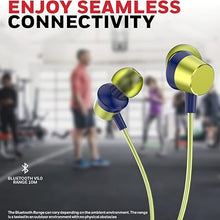 Honeywell Moxie V20 Bluetooth V5.0 in Ear Wireless Neckband with mic - Yellow