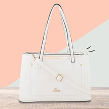 Lavie VIGABATRIN Women's Satchel  (WHITE)