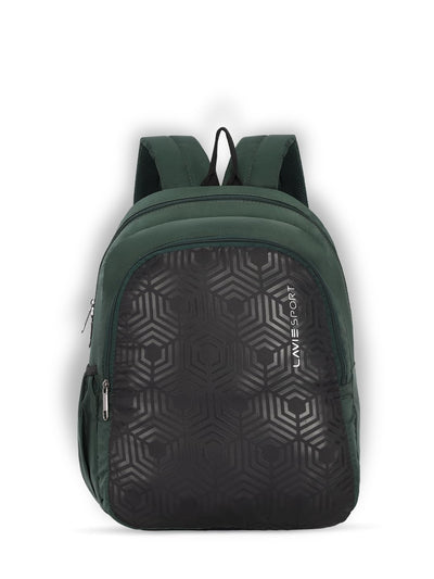 Lavie Sport Small 18 L Backpack Hexa 2C Day Pack Dobby ( Olive )