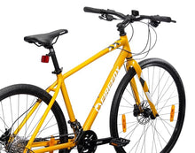 Firefox Volante D 700C T Hybrid Cycle/City Bike (18 Gear, Yellow)