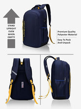 Lavie Sport Maverick 35L Casual Backpack | Fits Upto 15 Inch Laptop Backpack | Laptop Compatiable | Rain cover | For Men & Women
