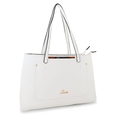 Lavie VIGABATRIN Women's Satchel  (WHITE)