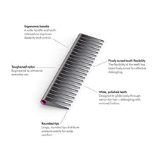 Dyson Detangling Comb (Fuchsia/Iron)