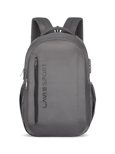 Lavie Sport Maverick 35L Casual Backpack | Fits Upto 15 Inch Laptop Backpack | Laptop Compatiable | Rain cover | For Men & Women