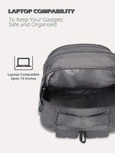 Lavie Sport Maverick 35L Casual Backpack | Fits Upto 15 Inch Laptop Backpack | Laptop Compatiable | Rain cover | For Men & Women