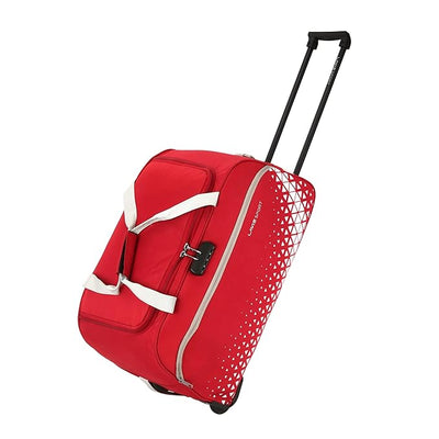 Lavie Sport 62L Anti-Theft Axle Wheel Duffle Bag | Polyester Bag | Combi Lock with Attached Shoulder Strap| Duffle Bag for Men & Women