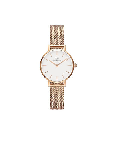 Daniel Wellington Petite Analogue Round White Dial Water Resistant Women's Watch