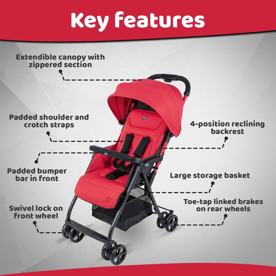 ohlala chicco stroller Chicco Ohlalà 2 Stroller Paprika– Vvalyou