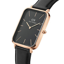 Daniel Wellington Quadro Women Black Rectangle Dial Analog Watch - DW00100449