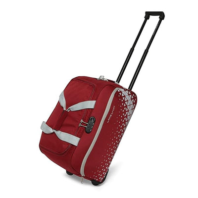 Lavie Sport 45L Anti-Theft Axle Wheel Duffle Bag | Polyester Bag | Combi Lock with Attached Shoulder Strap| Duffle Bag for Men & Women
