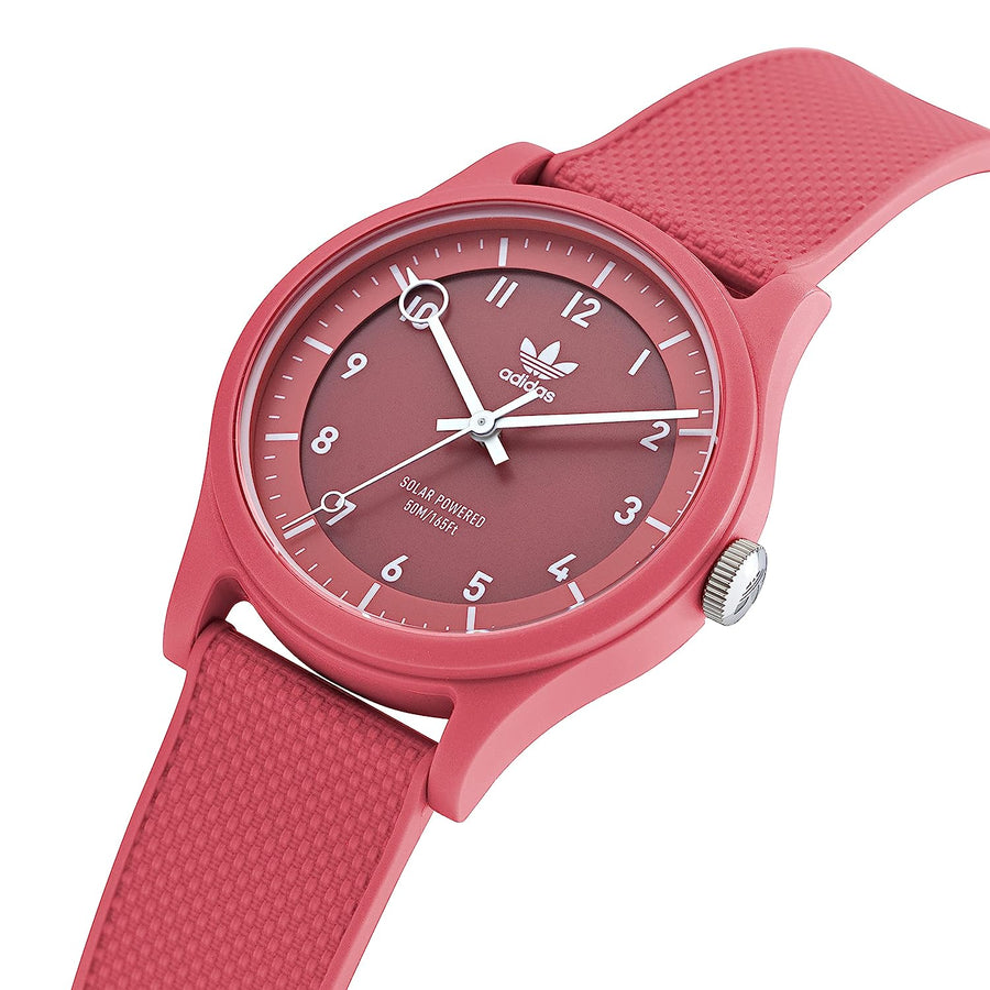 Adidas pink watch online