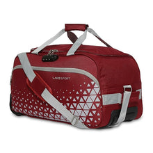 Lavie Sport 45L Anti-Theft Axle Wheel Duffle Bag | Polyester Bag | Combi Lock with Attached Shoulder Strap| Duffle Bag for Men & Women