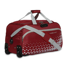 Lavie Sport 45L Anti-Theft Axle Wheel Duffle Bag | Polyester Bag | Combi Lock with Attached Shoulder Strap| Duffle Bag for Men & Women