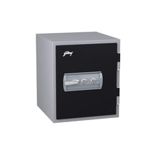 Godrej Security Solutions Forte Fire Resistant 40 LTR Locker | Tested and Certified by Rise - Research Institutes of Sweden (Light Grey & Black)