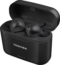 Toshiba Air Hush Active Noise Cancelling True Wireless Earphones, Black