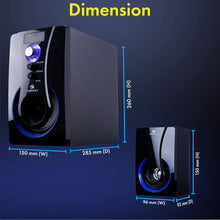 ZEBRONICS ZEB-BT2490RUCF Wireless Bluetooth Multimedia Speaker with Supporting SD Card, USB, AUX, FM & Remote Control. (34 Watt, 2.1 Channel)