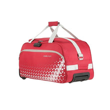 Lavie Sport 62L Anti-Theft Axle Wheel Duffle Bag | Polyester Bag | Combi Lock with Attached Shoulder Strap| Duffle Bag for Men & Women