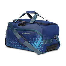 Lavie Sport 62L Anti-Theft Axle Wheel Duffle Bag | Polyester Duffle Bag | Combi Lock with Attached Shoulder Strap| Bag for Men & Women