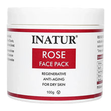 Buy 2 Get 1 Free INATUR Rose Face Pack , Rose Oil, Almond Oil, Aloe Vera, Cream Based Face Pack (100 g)