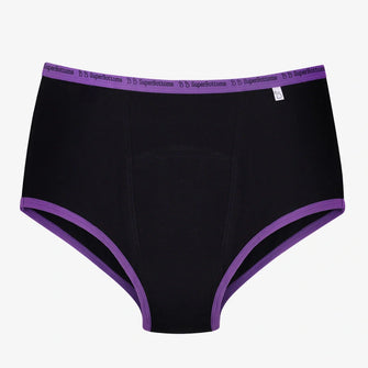 SuperBottoms Black MaxAbsorb Period Underwear