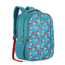 Lavie Sport Tinybloom 26L Floral Printed School Backpack for Girls Teal