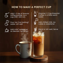 Brewstar French Vanilla Coffee | Roast & Ground Coffee | Instant Coffee | Premium Coffee | Vanilla Flavour | Great Aroma | Authentic Taste | Different Flavours |