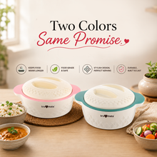 trumate truserve CRC 3200 Premium Insulated Casserole Set of 2, Green & Pink
