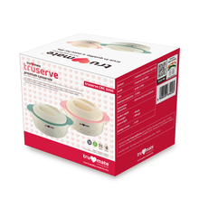 trumate truserve CRC 3200 Premium Insulated Casserole Set of 2, Green & Pink
