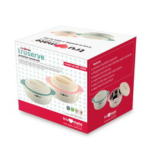 trumate truserve CRC 3200 Premium Insulated Casserole Set of 2, Green & Pink
