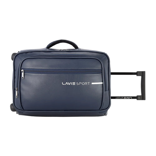 Lavie Sport 45 cms Premium Majestic Overnighter Laptop Trolley |  Navy / Black (Assorted Color)