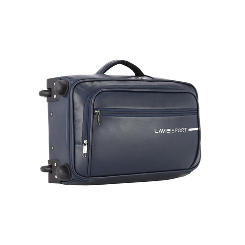 Lavie Sport 45 cms Premium Majestic Overnighter Laptop Trolley |  Navy / Black (Assorted Color)